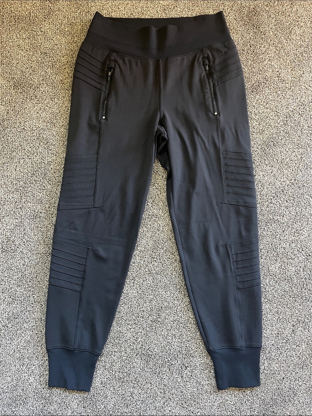 Athleta Venice Moto Jogger Black Size S